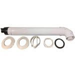 Дымоход универсальный конденсационный D60/100 ROMMER RCA-8610-210090