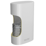 Бойлер косвенного нагрева  80 настенный Royal ThermoAQUATEC INOX RTWX-F НС-1201235(Нерж 7лет Россия)