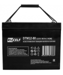 Аккумуляторная батарея АКБ RUCELF DTM12-80