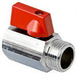 Кран шар 15 г/ш бабочка МИНИ  Valtec VT.331.N.04 15262
