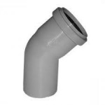 Отвод канализ. 50-30° СЕРЫЙ  Отвод канализ. 50-30° СЕРЫЙ