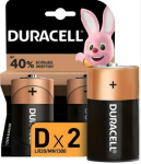 Батарейка Duracell BasicBL D LR20 алкалиновая 1.5V (2шт)  01605006