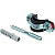 SAC-0020-100034 STOUT Хомут для труб, комплект: хомут+шпилька шуруп +дюбель пластиковый 3/4 (25-29)