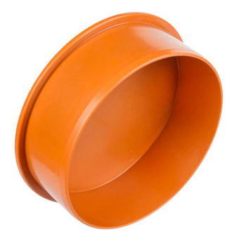 Заглушка канализ наружная 110 РЫЖАЯ 