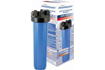 Фильтр ВВ 20 1" синий (ключ) Аквабрайт АБФ-20ББ-Л