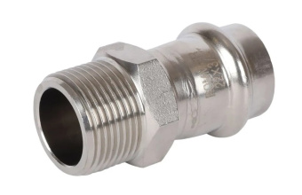 RSS-0021-002234 ROMMER Переходник ВПр-НР, 22х3/4, из нержавеющей стали прессовой