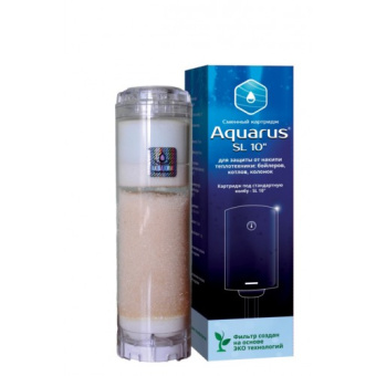 Картридж SL10"  умягчение (ионообменная смола)  (Ресурс 72 000 л.) "AQUARUS"