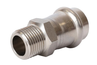 RSS-0021-002212 ROMMER Переходник ВПр-НР, 22х1/2, из нержавеющей стали прессовой
