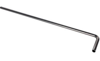 RSS-0008-015100 ROMMER Отвод безраструбный 90° НПр-НПр, 15х100х600, из нержавеющей стали прессовой