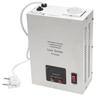 Стабилизатор напр. Lenz Technic R1000W (1А,220 ±5%, КПД 95%, Гарантия 12 мес.)