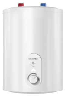 Водонагреватель 10л THERMEX Mini 10 U под раковиной (1,5 кВт,Биостеклофарфор,Гарантия 5 лет)