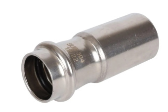 RSS-0020-002822 ROMMER Муфта переходная ВПр-НПр, 28х22, из нержавеющей стали прессовой