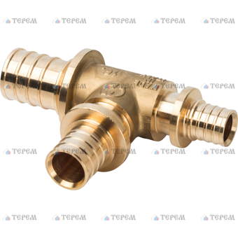 SFA-0014-252516 STOUT Тройник переходной 25x25x16 для труб из сшитого полиэтилена аксиальный (340013