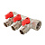 Коллектор с кранами 1"-1/2 с 3-мя вых. кран шар. VTc.580.N.0603