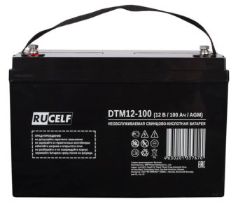Аккумуляторная батарея RUCELF DTM12-100