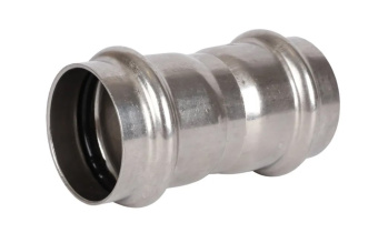 RSS-0017-000035 ROMMER Муфта равнопроходная ВПр, 35, из нержавеющей стали прессовой