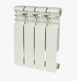 ROMMER Profi 350 (AL350-80-80-080) 4 секции радиатор алюминиевый (RAL9016)