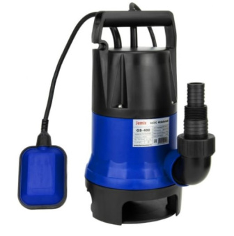 Насос дренажный JEMIX  GS-400 (400Вт,5м,7,5 кубов,Кабель 6м,Частицы 35мм)