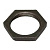Контр-гайка 40ДУ стальная (черная) 