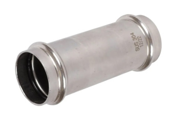 RSS-0019-000042 ROMMER Муфта надвижная ВПр, 42, из нержавеющей стали прессовой