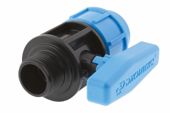 Кран ПНД  32*1" нар. (Джилекс) 9366