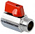 Кран шар 15 г/ш бабочка МИНИ  Valtec VT.331.N.04 15262