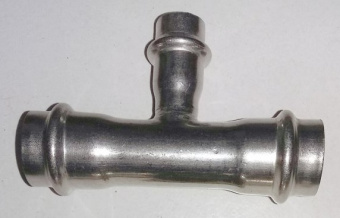 Тройник 35х22х35 нерж сталь