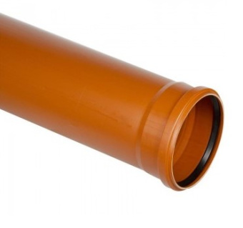 Труба канализ наружная 110- 500*3,2 РЫЖ Дигор