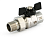 Кран шар 20 (американка) г/ш бабочка UNI-FITT 113T3055