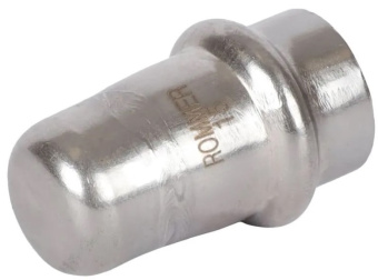 RSS-0025-000015 ROMMER Заглушка ВПр, 15, из нержавеющей стали прессовой