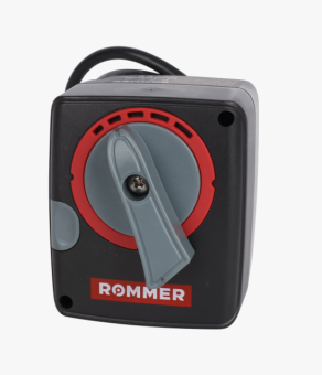 Сервопривод для смесительного клапана 230V ROMMER,120s,6Nm