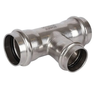RSS-0014-352835 ROMMER Тройник переходной ВПр, 35х28х35, из нержавеющей стали прессовой