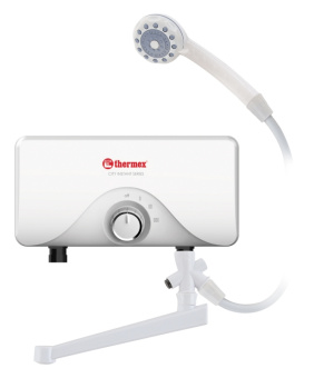 Водонагреватель проточный THERMEX  City 3500 (душ,кран )