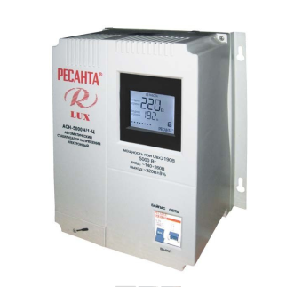 Стабилизатор напр. РЕСАНТА LUX АСН-500Н/1-Ц (для котлов) 63/6/39