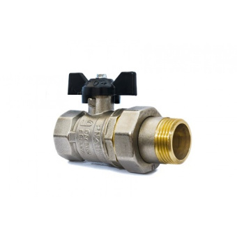 Кран шар 15 (американка) бабочка LD Pride LD 47.306.15 (19 шт)