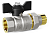 Кран шар 32 (американка) бабочка LD Pride  LD 47.141.1.32.M02 (6 шт)
