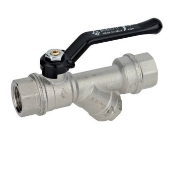 Кран шар 20 г/г ручка BUGATTI INDIANA 740 с фильтром (7400002)