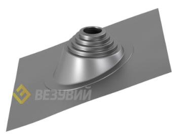 Проход кровли "Мастер флеш" №6 силикон 150 - 300 угловой серый ВЕЗУВИЙ