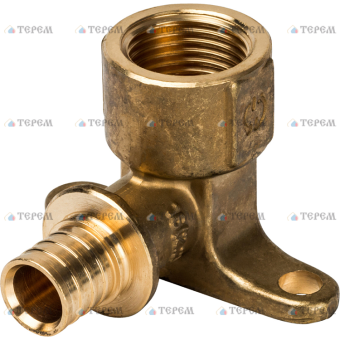 SFA-0009-001612 STOUT Угольник настенный с креплением 16xRp 1/2  для труб из сшитого полиэтилена акс