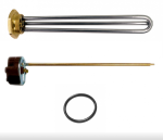 Тэн 1,5 кВт P40215 (комплект: тэн+термостат+прокладка),D42мм,М6 под анод,резьба,RDT ,ИТА