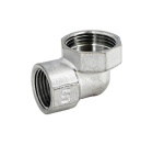 Угол перех. 3/4"-1/2" г/г редукционный хром UNI-FITT 