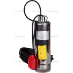 SPW-0001-200750 STOUT Насос колодезный с поплавком, кабель 20 м, 230V, Q=90 л/мин, H=45 м