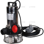 SPD-0004-211100 STOUT Насос дренажный с режущим механизмом, с поплавком, корпус-чугун, кабель 10 м, 