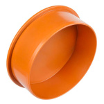 Заглушка канализ наружная 110 РЫЖАЯ  Заглушка канализ наружная 110 РЫЖАЯ