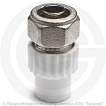 Муфта перех 20 ПП*16 PPR-PEX (сшитого пол.) ВР Valfex 10162016