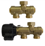 Клапан трехходовой STOUT для подключения сервопривода SFB-0001-000007