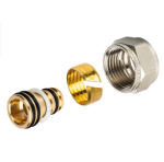  STOUT Фитинг компрессионный для труб PEX-AL-PEX 16х2,0х1/2 (620080N041620B)