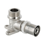 Угол НР 16*1/2" пресс с крепл. VTm.255.N.001604