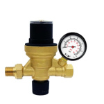 Клапан подпиточный 1/2" с манометром автомат. TIM AF0206A