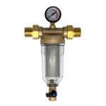 Фильтр промывной  3/4 АКВАТЕК (д/хол.воды с манометром) 10702070 0-25-2840
